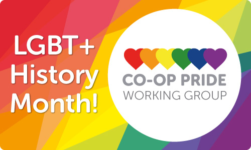 Co-op Pride talk LGBT+ History Month!